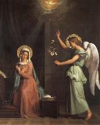 Pierre Auguste Pichon The Anunciacion oil painting artist